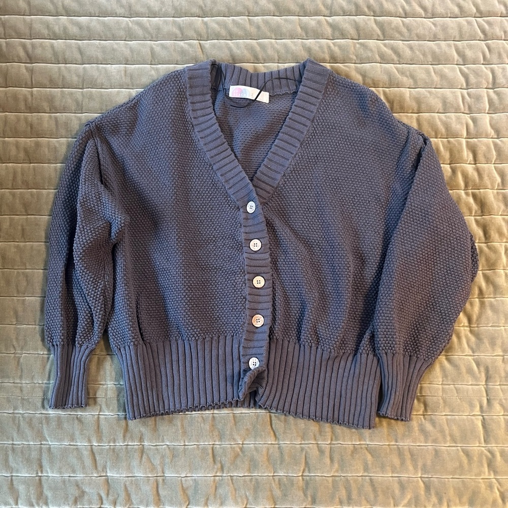 Women's free people Gray Cardigan Sweater
